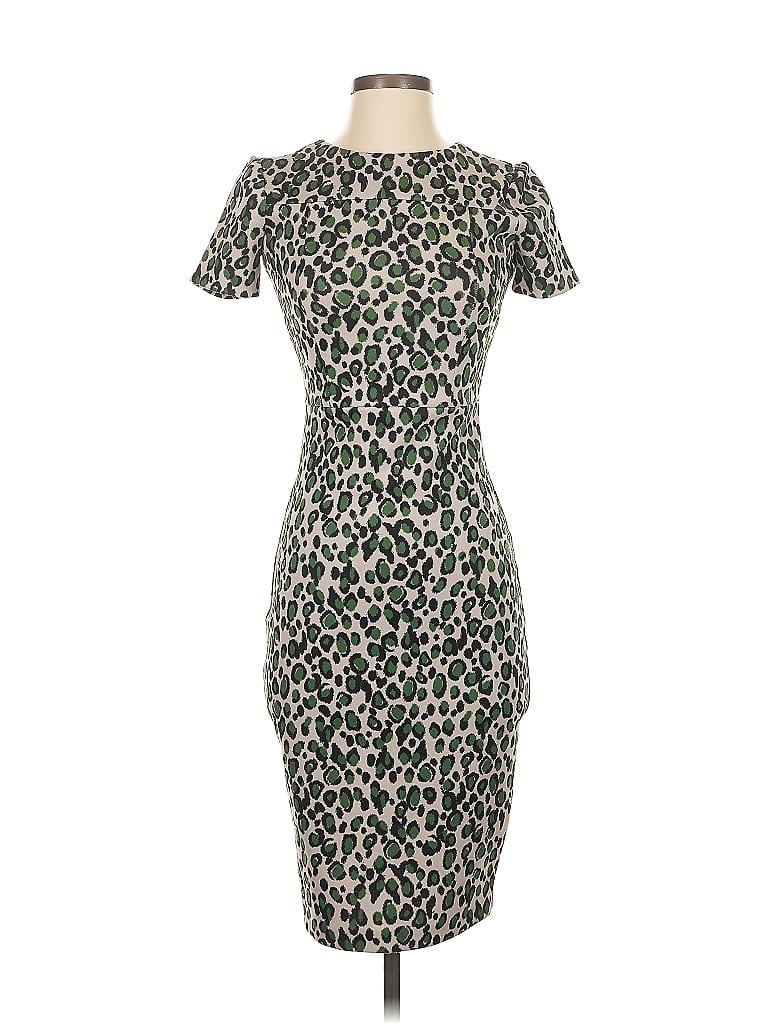 Pre-owned Divided By H&m Cocktail Dress In Green