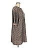 Zara Chevron-herringbone Gray Casual Dress Size M - photo 4