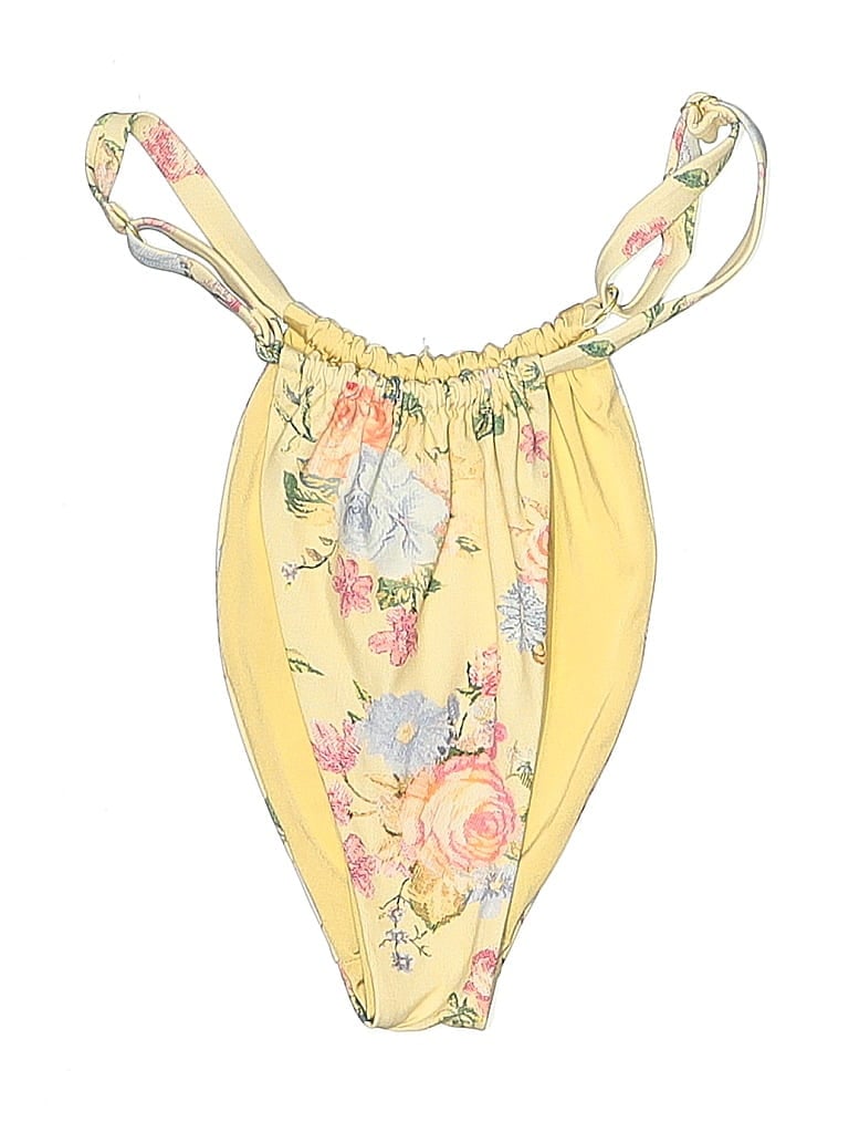 Pre-owned Weworewhat Swimsuit Bottoms In Yellow