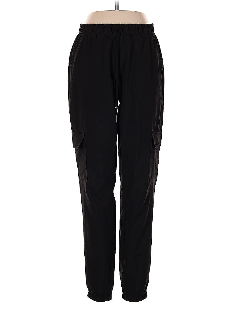 Pre-owned Max Studio Cargo Pants In Black