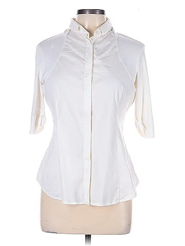 Brunello Cucinelli Short Sleeve Silk Top (view 1)
