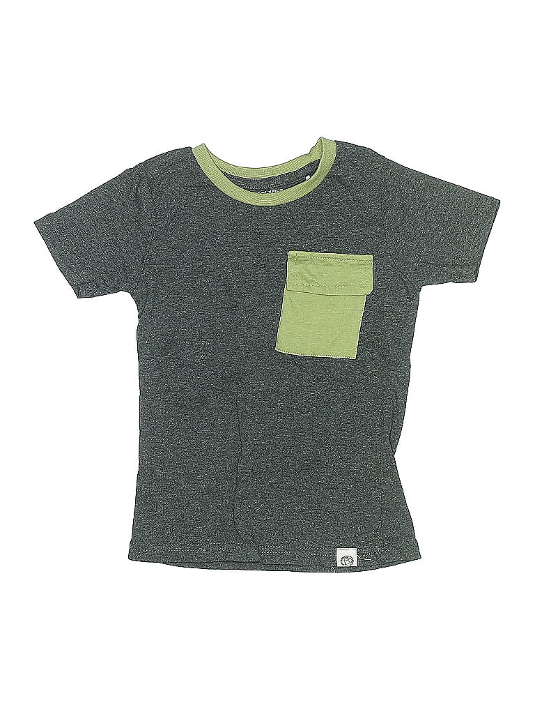 Pre-owned Free Planet Kids' Short Sleeve T-shirt In Gray