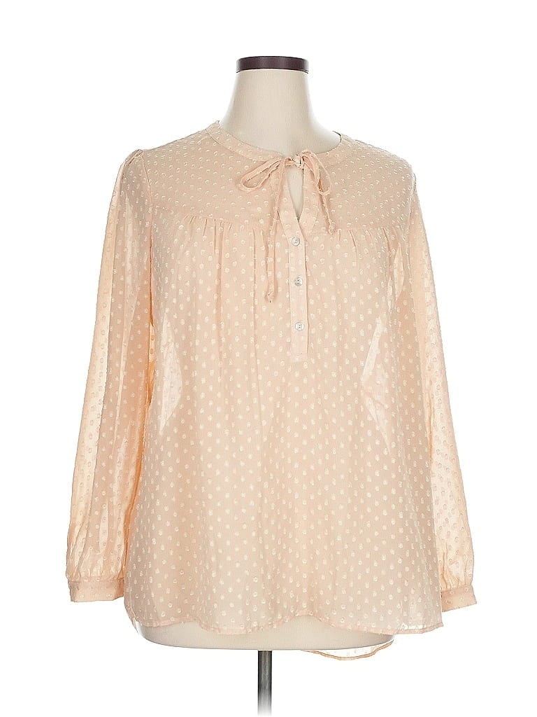 Pre-owned Dr2 Long Sleeve Blouse In White