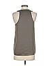 Banana Republic 100% Polyester Gray Sleeveless Blouse Size XS - photo 2
