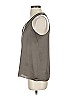 Banana Republic 100% Polyester Gray Sleeveless Blouse Size XS - photo 5