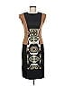 ETRO Graphic Brown Cocktail Dress Size EU (IT) 42 / US 6 - photo 1
