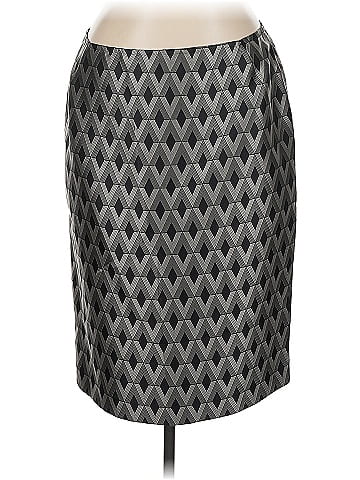 Lafayette 148 New York Faux Leather Skirt (view 1)