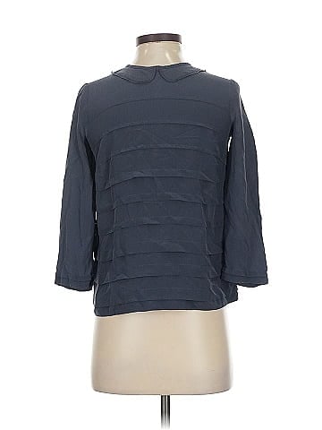 Broadway & Broome 3/4 Sleeve Silk Top (view 2)