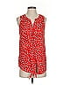 The Limited 100% Polyester Red Tank Top Size XS - photo 1
