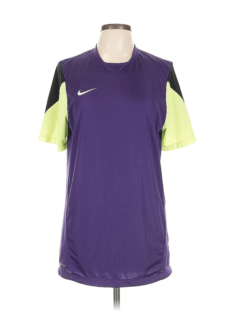 Pre-owned Nike Short Sleeve T-shirt In Purple