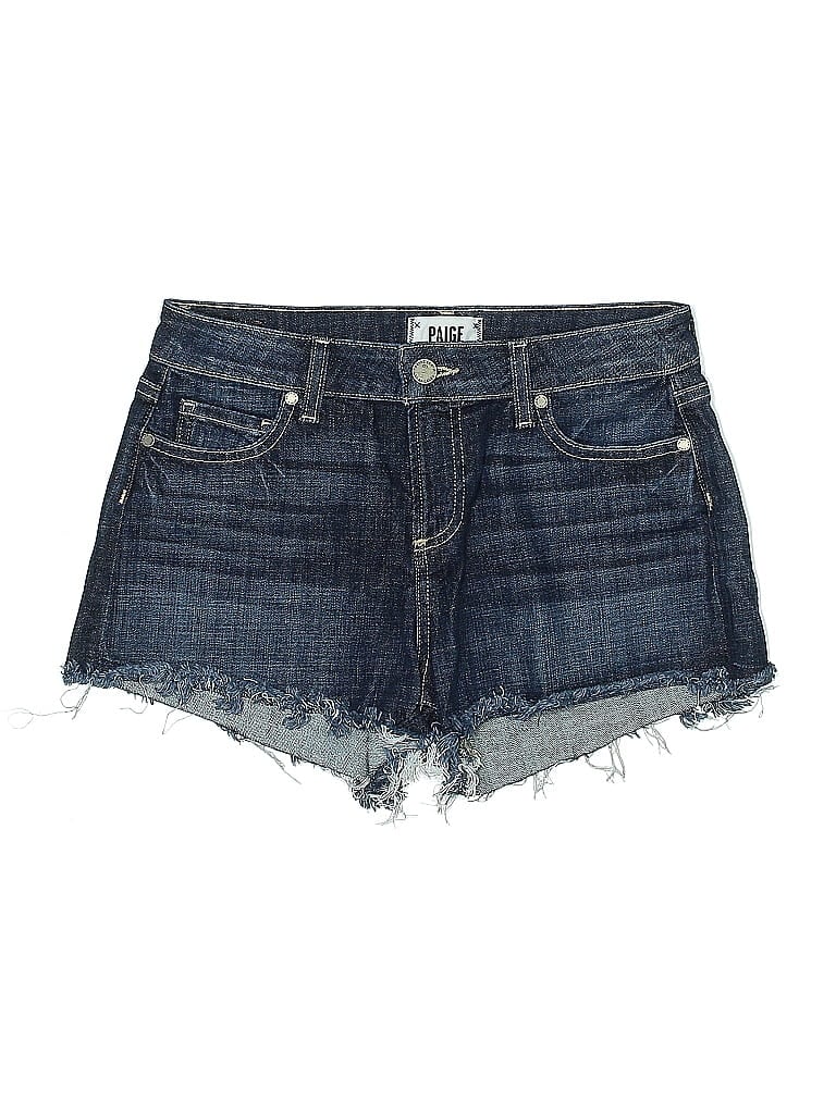 Pre-owned Paige Denim Shorts In Blue