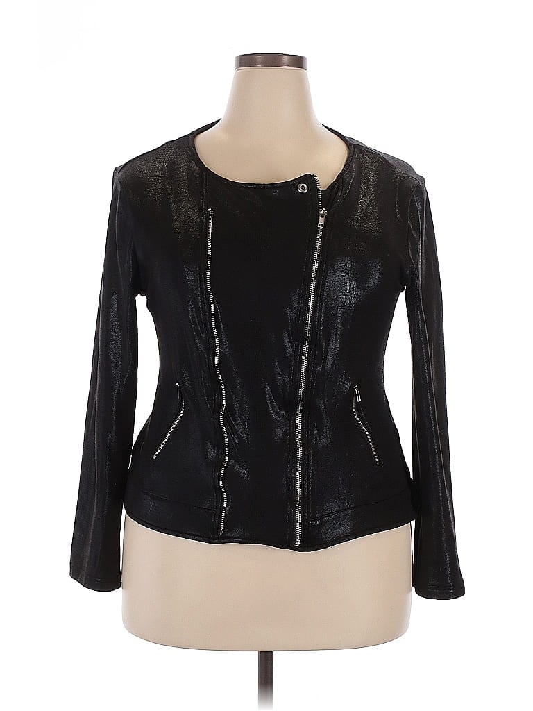 Pre-owned Assorted Brands Jacket In Black