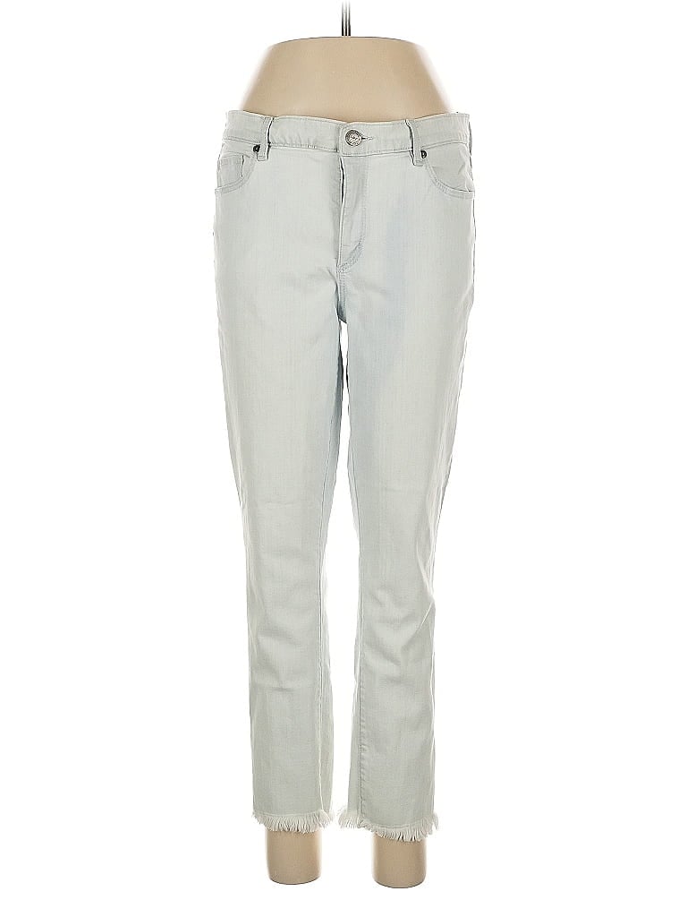 Pre-owned Ann Taylor Loft Jeans In Blue