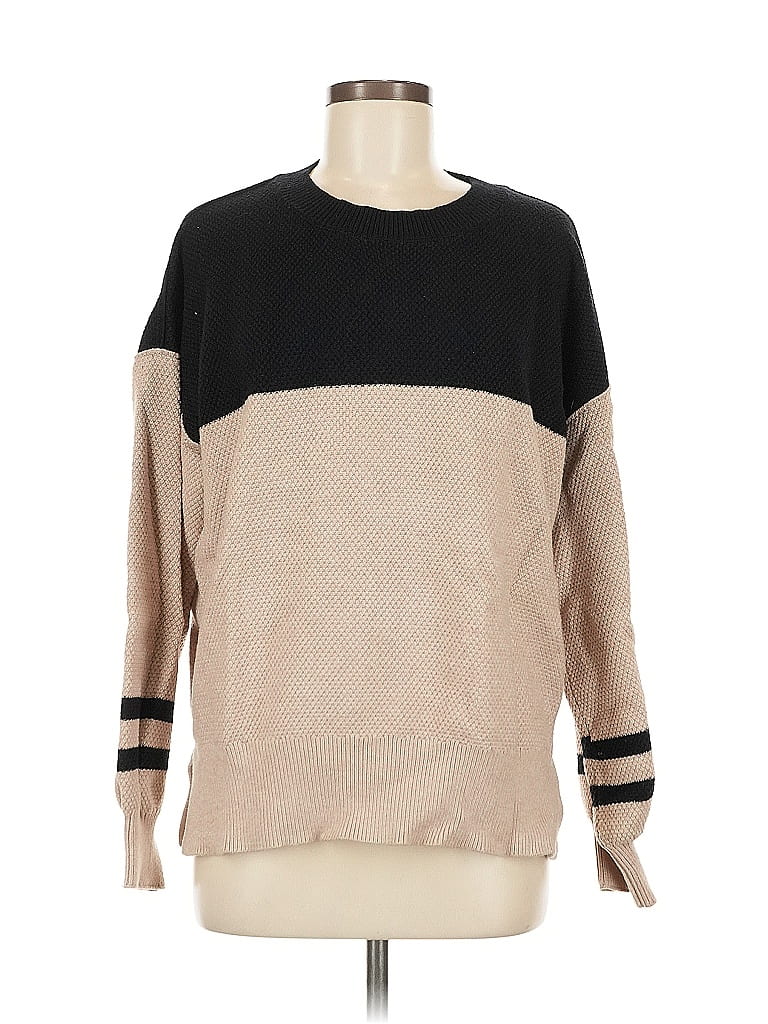 Pre-owned Unbranded Pullover Sweater In White