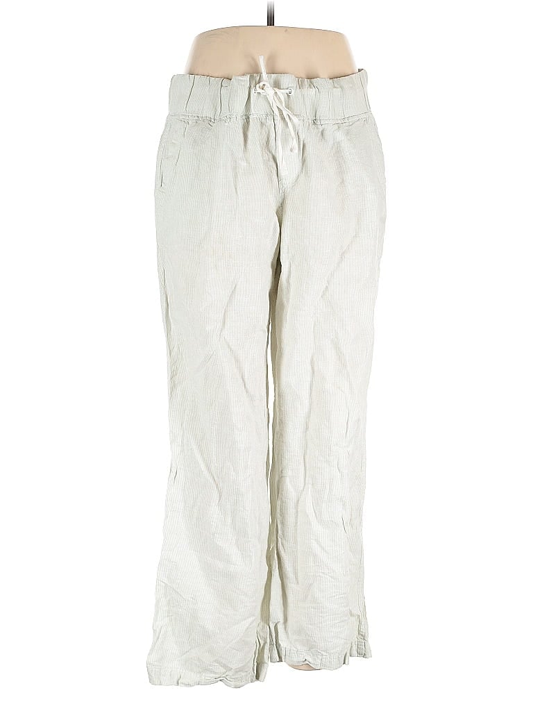 Pre-owned Soho Linen Pants In Green
