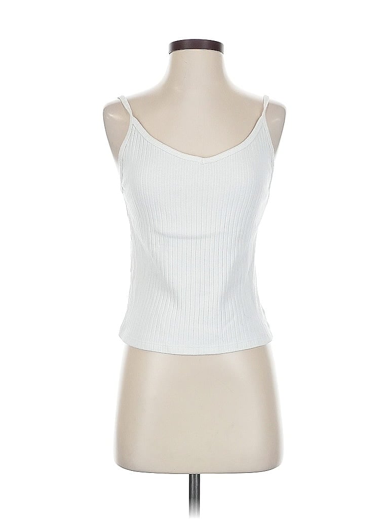 Pre-owned J.ing Tank Top White Strapless Neckline Tops