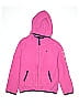 Nautica 100% Polyester Pink Zip Up Hoodie Size 6X - photo 1