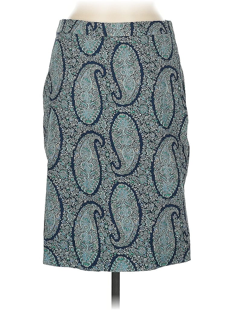 Pre-owned J.crew Factory Store Casual Skirt In Blue