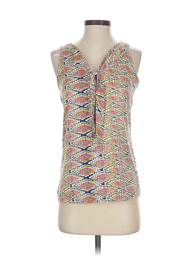 Pre-owned The Limited Sleeveless Blouse In White