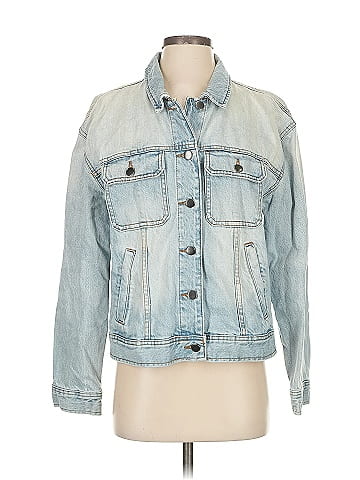 Something Navy Denim Jacket (view 1)