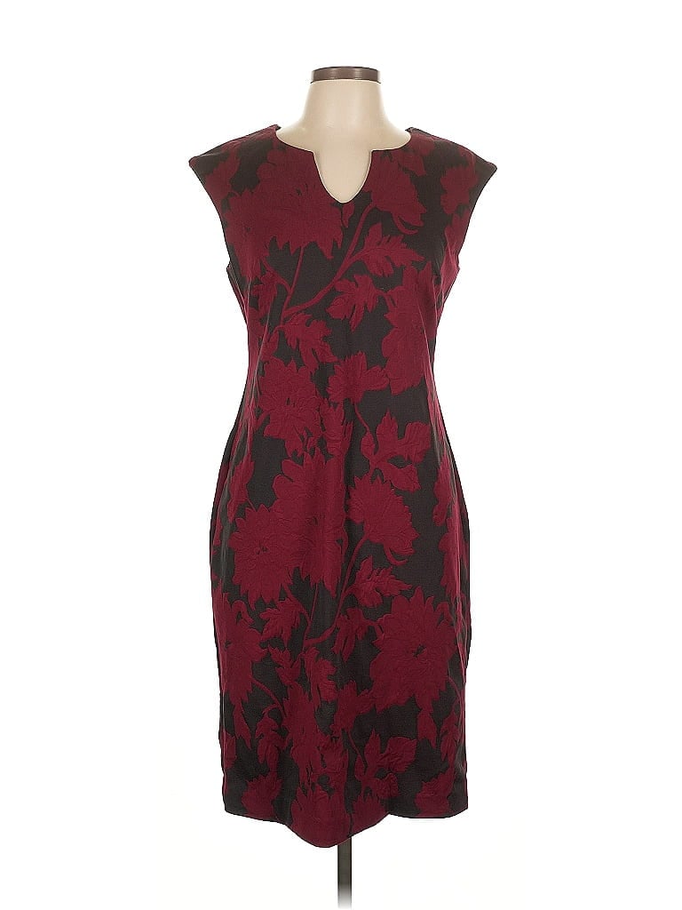 Pre-owned Liz Claiborne Kimono In Burgundy