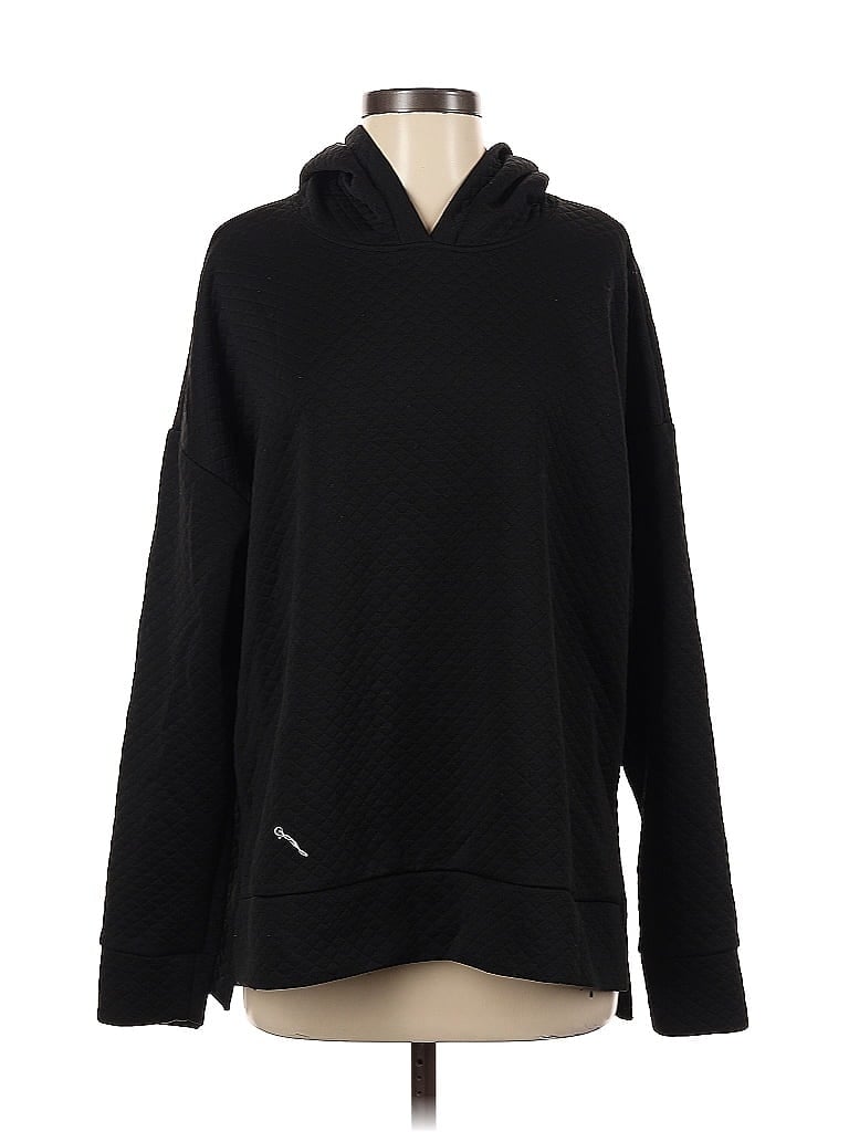 Pre-owned Victoria Sport Pullover Hoodie In Black