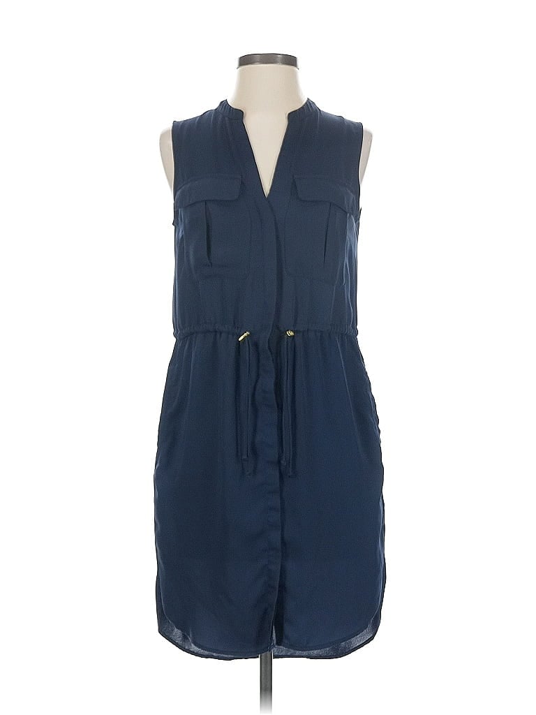 Pre-owned H&m Casual Dress In Blue