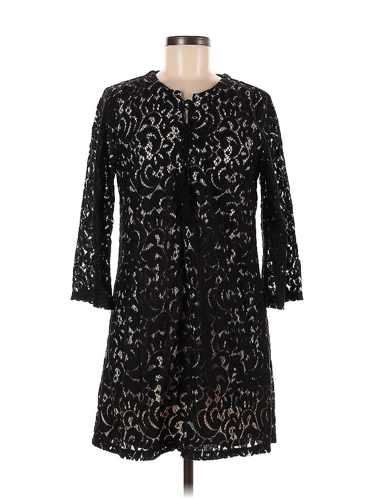 Pre-owned Xhilaration Casual Dress In Black