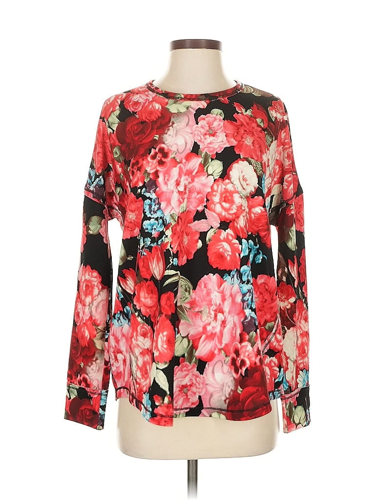 Pre-owned Show Me Your Mumu Long Sleeve T-shirt In Red