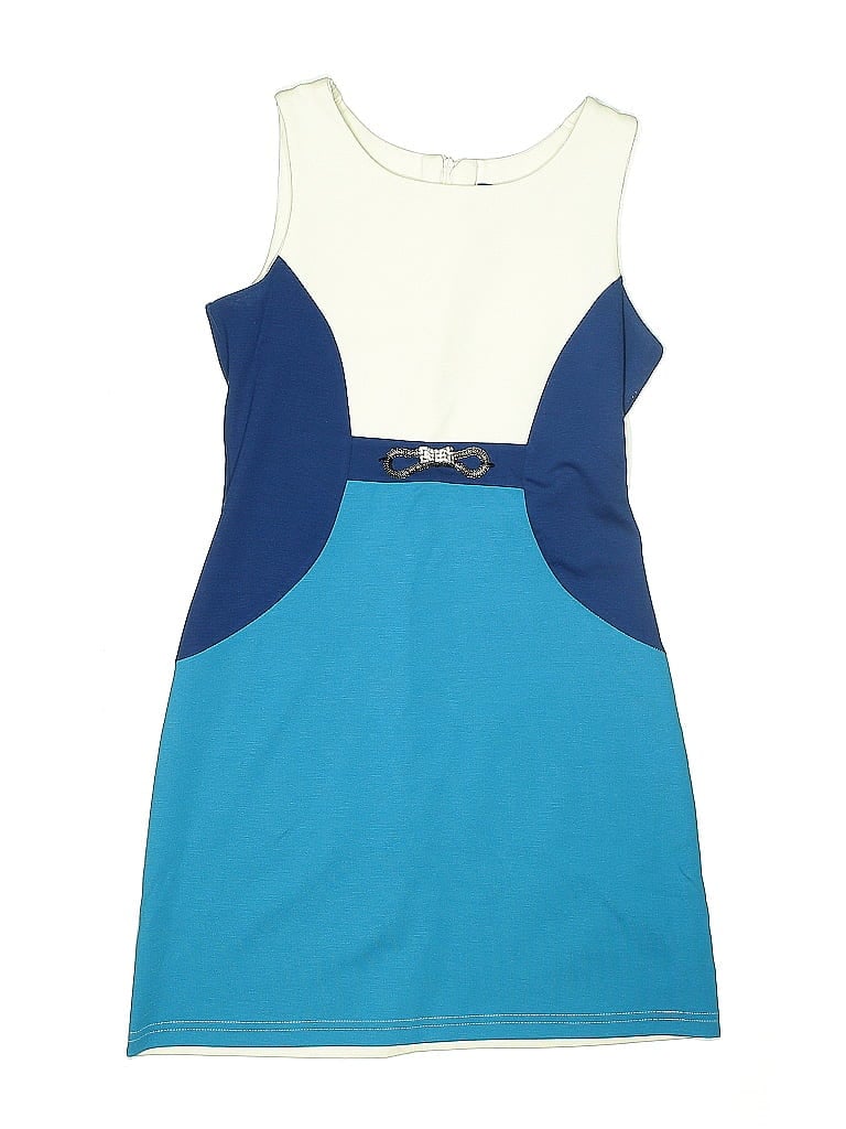 Pre-owned Laundry By Shelli Segal Kids' Dress In White