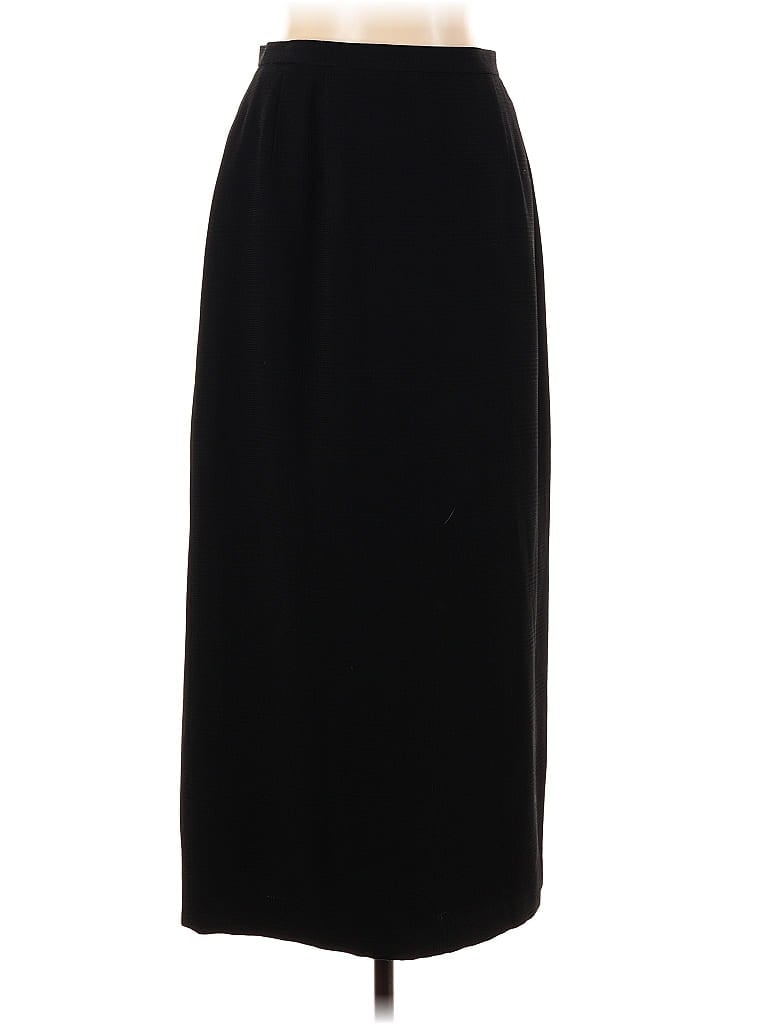 Pre-owned Harve Benard By Benard Holtzman Formal Skirt In Black