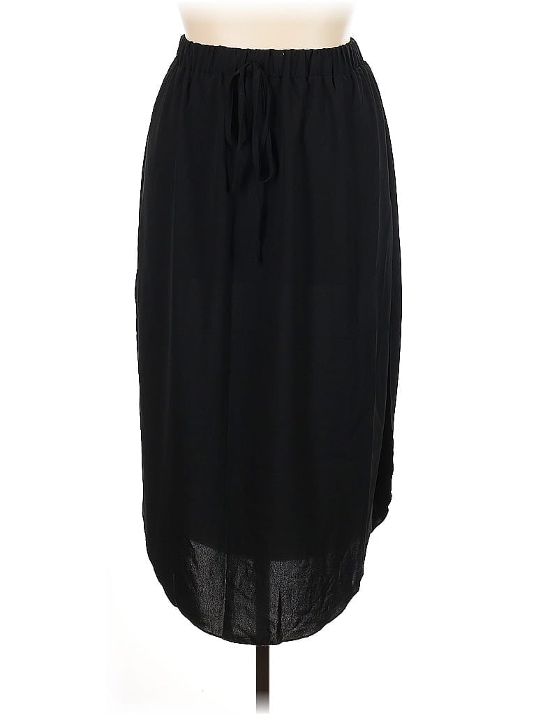 Pre-owned Shein Casual Skirt In Black