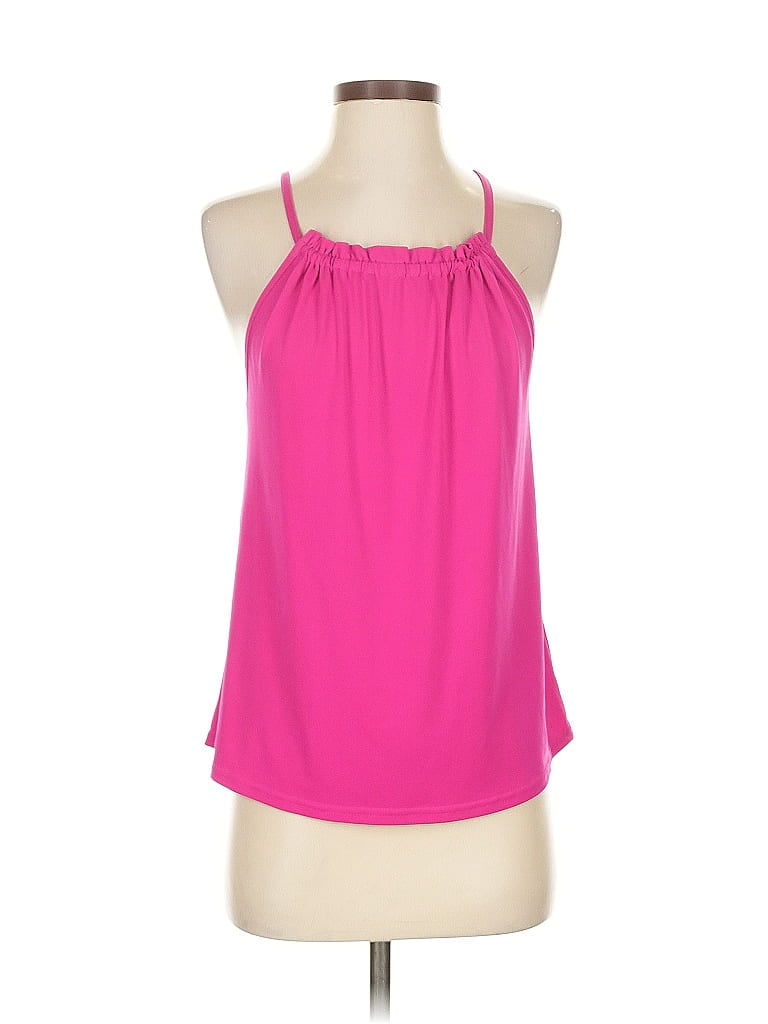 Click to view more detailed imagery on our partner's website Pre-owned Viereck Sleeveless Blouse In Pink