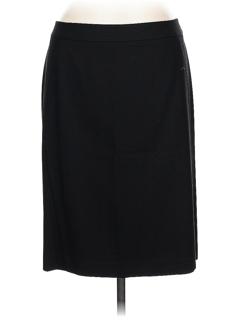 Pre-owned Ann Taylor Loft Formal Skirt In Black