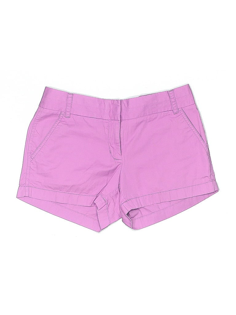 Pre-owned J.crew Factory Store Shorts In Purple