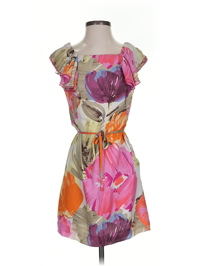 Pre-owned Bcbgmaxazria Cocktail Dress In Pink