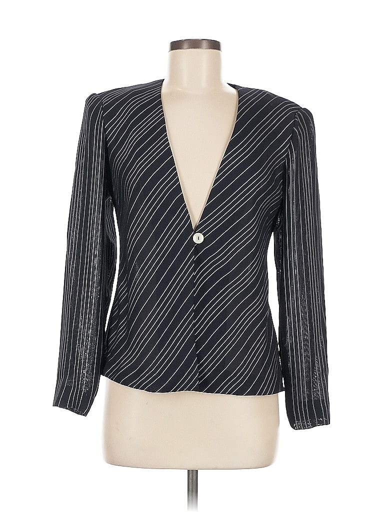 Click to view more detailed imagery on our partner's website Pre-owned Donna Ricco Blazer Jacket In Gray