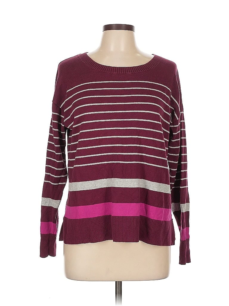 Pre-owned Gap Outlet Pullover Sweater In Burgundy