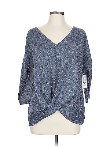 Soho JEANS NEW YORK & COMPANY 3/4 Sleeve T-Shirt (view 1)