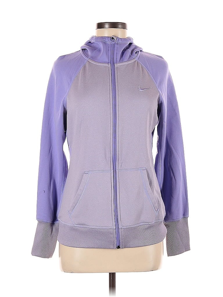 Click to view more detailed imagery on our partner's website Pre-owned Nike Zip Up Hoodie In Purple