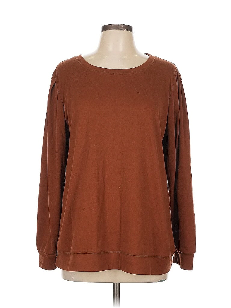 Pre-owned Unbranded Pullover Sweater In Brown