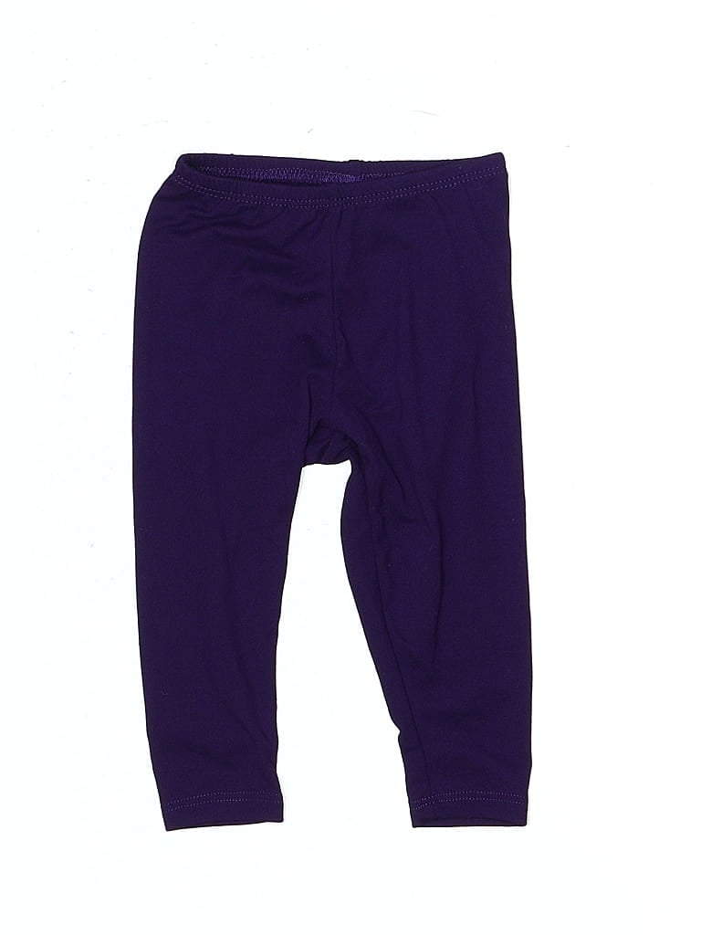 Pre-owned Stretch Is Comfort Babies' Leggings In Purple