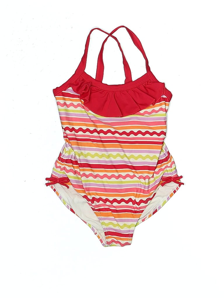 Pre-owned Gymboree Kids' One Piece Swimsuit In Red
