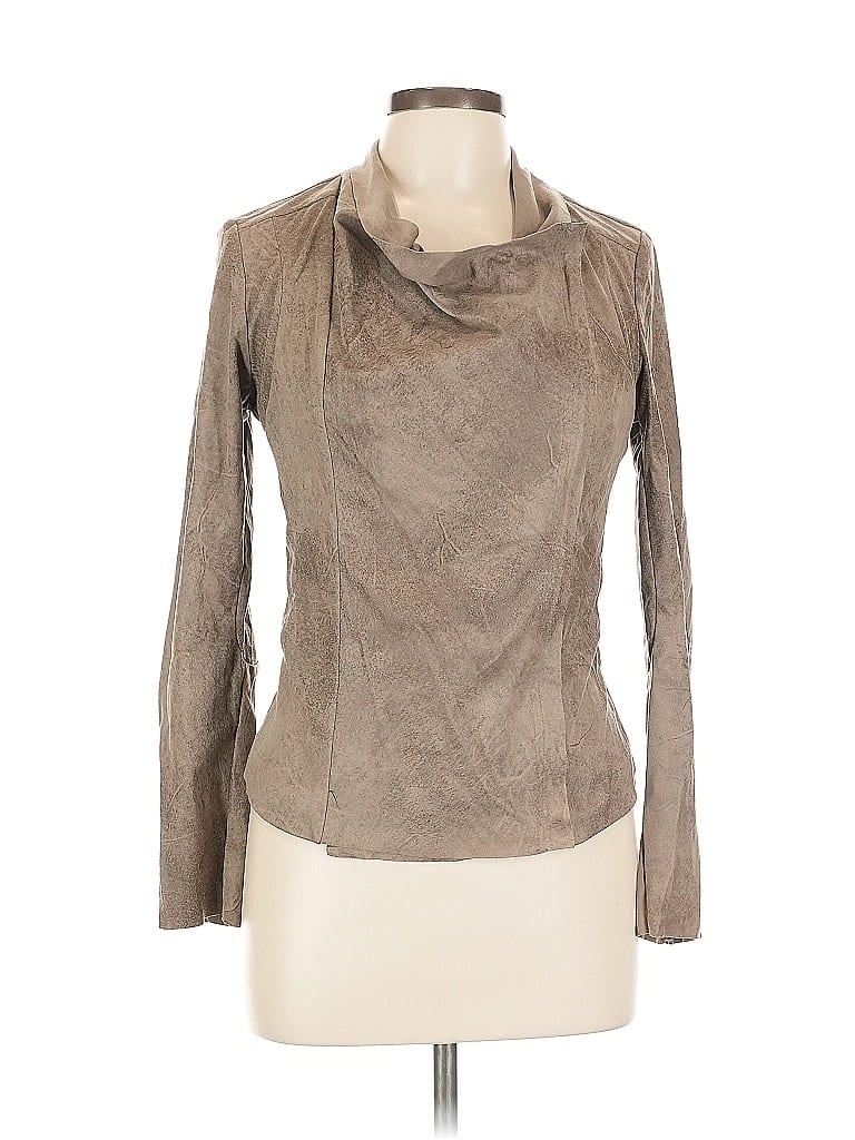 Pre-owned Zara Jacket In Brown