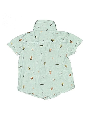 Carter's Short Sleeve Button-Down Shirt (view 2)