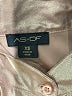 AS by DF 100% Polyester Metallic Gold 3/4 Sleeve Blouse Size XS - photo 7