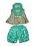 Sparkle Green Sleeveless Top Size 22 - photo 1