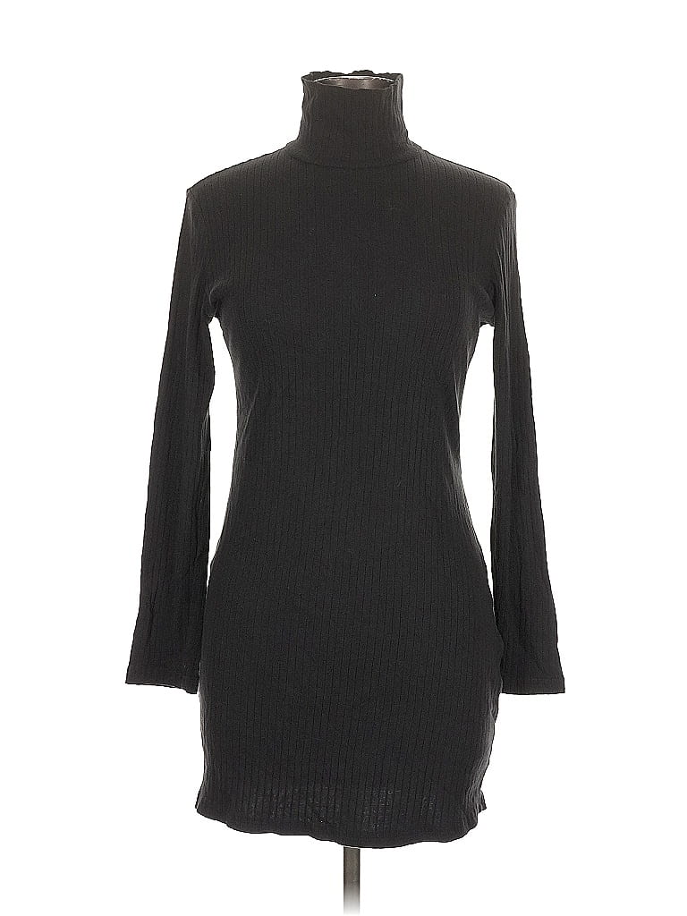 Pre-owned Shein Casual Dress In Black