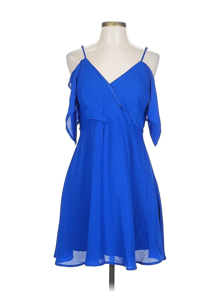 Click to view more detailed imagery on our partner's website Pre-owned Lulus Casual Dress In Blue