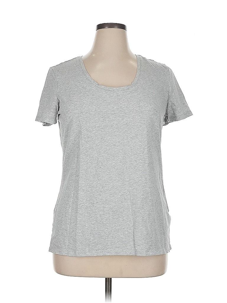 Pre-owned Amazon Essentials Short Sleeve T-shirt In Gray